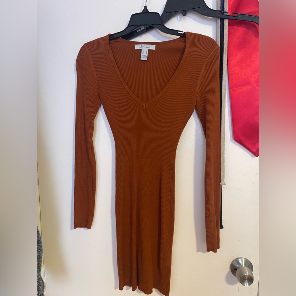 Tan Bodycon Dress